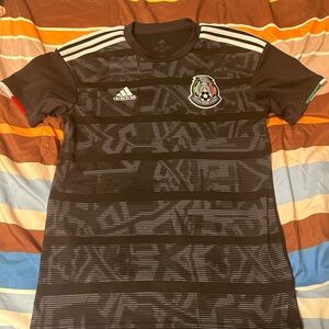 Adidas Black Mexico Soccer Jersey